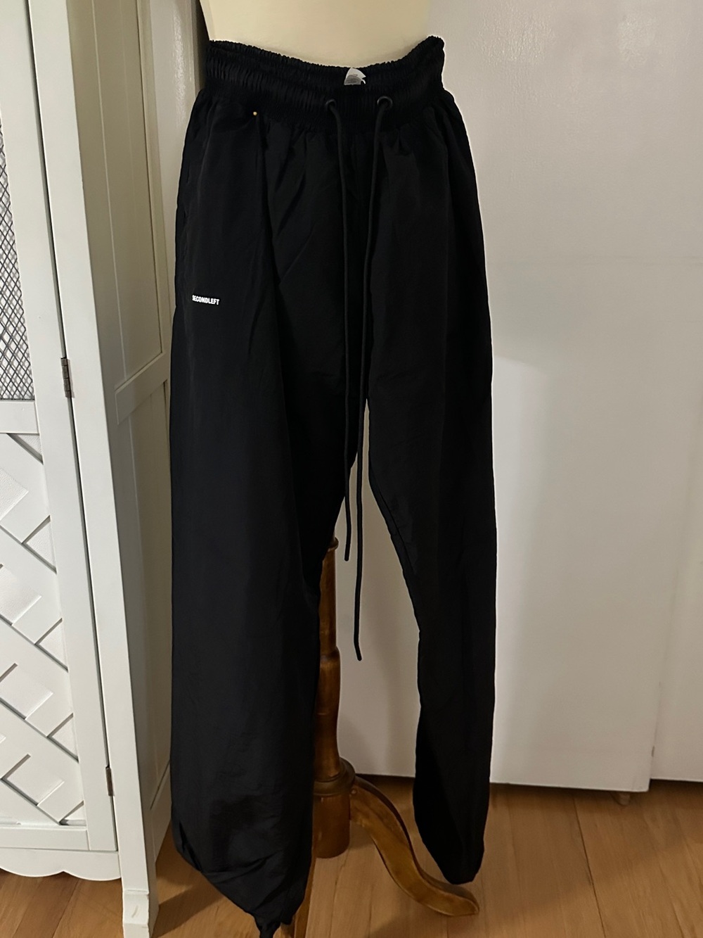 Nylon parachute pants